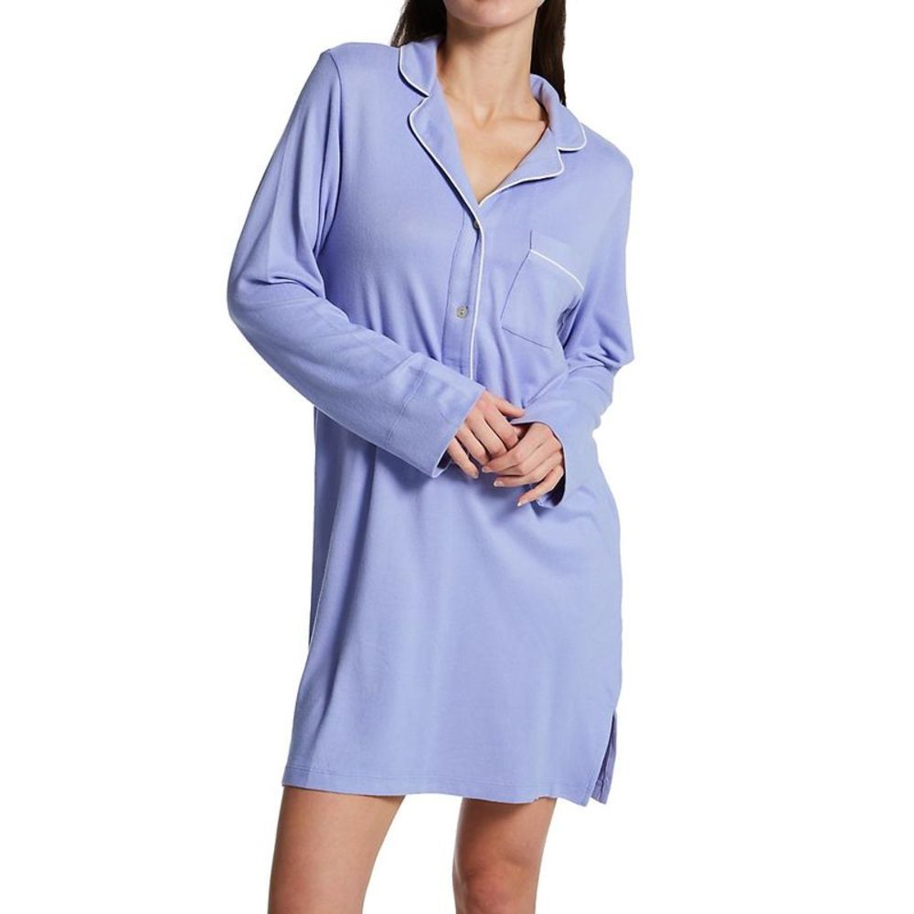 N by Natori Oasis Soft Brushed Knit Sleepshirt -  Soft Lavender  SC2043